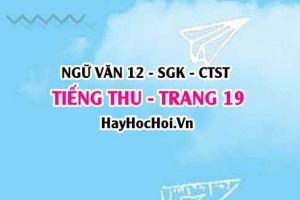 Soạn bài Tiếng Thu trang 19 Ngữ văn 12 Chân trời sáng tạo